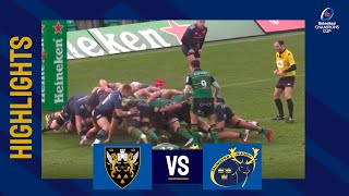 Highlights  Northampton Saints v Munster Rugby  Round 2│Heineken Champions Cup 202223 [upl. by Miehar]