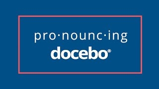 How do you Pronounce Docebo [upl. by Nosoj]