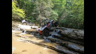 Backwoods Fun with Polaris RZR 1000 in Coalmont OHV Park Tracy City TN [upl. by Eitsyrhc155]