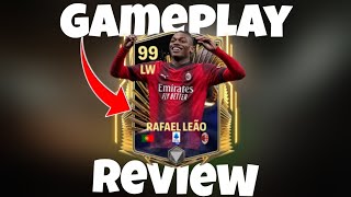 UTOTS RAFAEL LEAO GAMEPLAY AND REVIEW FC MOBILE [upl. by Gianina]