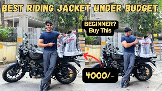 Best Riding Jacket Under 4000 😱 Allextreme BAZOOKA Bike Rider Jacket Unboxing amp Review [upl. by Porty684]