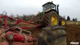 JD 8420  Horsch Terrano 5 FM  Lukrom plus sro GoPro [upl. by Hungarian]