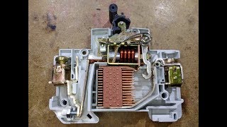 Inside a faulty UK Wylex circuit breaker [upl. by Olethea114]