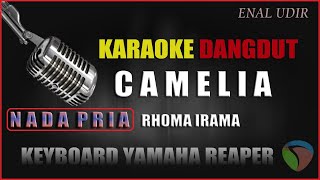 Camelia  Karaoke nada pria RHOMA IRAMA [upl. by Suzie301]