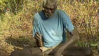 Aboriginal Fire Starting  Ray Mears Extreme Survival  BBC Studios [upl. by Kehoe]