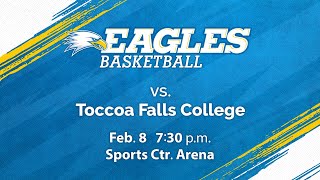 Eagles Basketball vs Toccoa Falls at 730 pm on 2824 [upl. by Bisset]