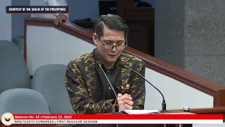 Robin Padillas privilege speech on defending Duterte against ICC probe [upl. by Lap]