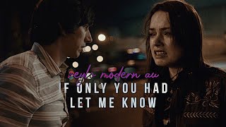 reylo  modern au  ❝if only you had let me know❞ atomised [upl. by Eillek35]