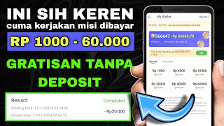 🔴 INI MAH SEMUA ORANG BISA CUAN DARI APK INI  CARA DAPAT UANG GRATIS DARI INTERNET [upl. by Eerrehc]