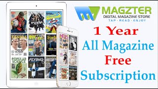 FREE magazines Magzter Gold 1 Year Subscription Free Membership  Free Offer freenews magazine [upl. by Ytinirt]