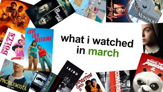 what i watched in march [upl. by Ruffin11]