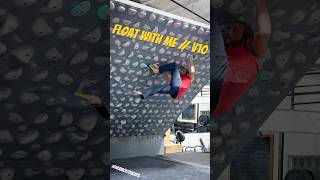 Float With Me  V10 Replica Campus on the kilterboard bouldering climbing [upl. by Edan996]