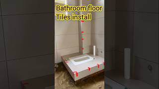 Bathroom tiles install construction tileideas homedecor foryou tiles floortiles [upl. by Aay]