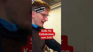 🔥Perfekte Soße für Kalbsbraten vom Grill shortsmitmarietta metzger kochen [upl. by Gayla]