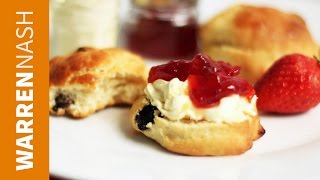 My best Scones Recipe  Simple amp Easy  Recipes by Warren Nash [upl. by Cormick711]