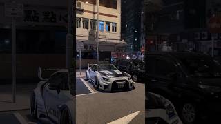 LBWK GTR R35 in Hong Kong lbwk R35 gtr nissan stance [upl. by Hanikehs]