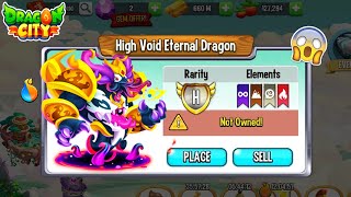 Dragon City Hatching NEW High Void Eternal Dragon the BEST Heroic Dragon 2023 😱 [upl. by Mamoun15]