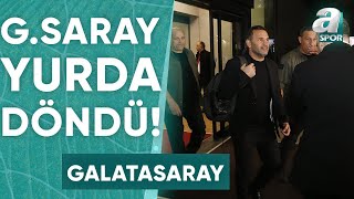 Galatasaray Kafilesi İstanbula Ulaştı  A Spor  Canlı Yayın  30122023 [upl. by Oiratno]