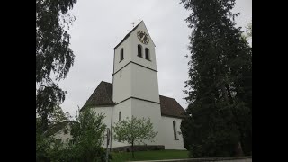 Bonstetten ZH Reformierte Kirche Vollgeläute [upl. by Raffo]