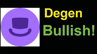 Degen Crypto exploding in price crypto bullish [upl. by Monah]