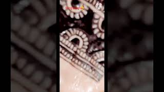 Mehndi filling design🥰subscribe simple filling designlike [upl. by Rannug945]