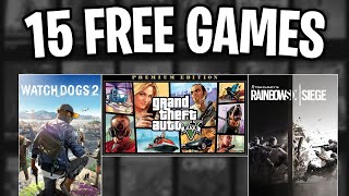 How To Claim 15 Free Games From The Epic Games Store [upl. by Ehpotsirhc]