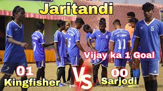 Mako fc  Kingfisher 🆚 Sarjomdi football match at jaritandi 2023  highlights match [upl. by Uttasta983]