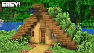 Minecraft How To Build a Small Survival House  FunBook [upl. by Rengaw]