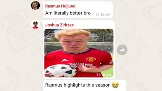 If Manchester United had a Group Chat [upl. by Enilarac]