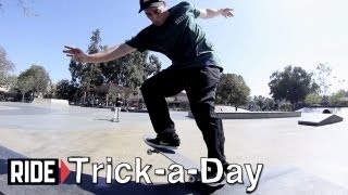 HowTo Skateboarding Fakie Frontside Crooks with James Craig [upl. by Baxter]