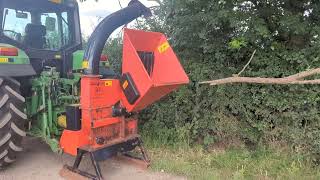 BEARCAT 71854 WOOD CHIPPER DEMO VIDEO [upl. by Nohsreg65]