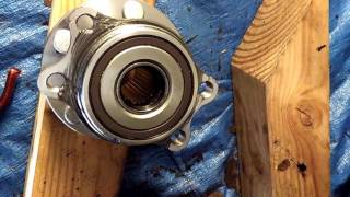 Subaru Outback Legacy 2004 Radlager hinten Wheel bearings [upl. by Ainud46]