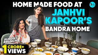 Sunday Brunch At Janhvi Kapoors Bandra Home X Kamiya Jani  Ep 134  Curly Tales [upl. by Bondie]