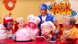 LazyTown em Português  Feliz Dia de Ação de Graças [upl. by Tatianas]