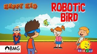 Happy Kid  Robotic Bird  Episode 75  Kochu TV  Malayalam [upl. by Letnuahs]