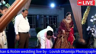 Muskan amp Robin Live By  Lovish Dhamija Photography 9693550000 [upl. by Valerle840]