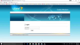 Cómo cambiar nombre y clave de tu red Wi Fi router ubee tutorial full [upl. by Assylla]