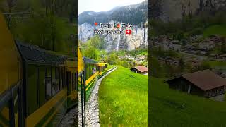 Epic 🚂 Train Journey in Switzerland 4K VIDEO Brienz Rothorn Bahn shorts [upl. by Jamison963]