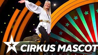 Cirkus Mascot I Danmark har talent 2018 I Liveshow 1 [upl. by Lekcim656]