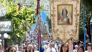 Processione Madonna di Buccino 6 luglio 2014  Banda di SantAngelo Le Fratte [upl. by Nila]