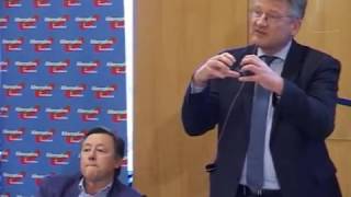 AFD Fraktion Hamburg Vortrag Dr Meuthen quotEuropa am Scheidewegquot [upl. by Sashenka793]