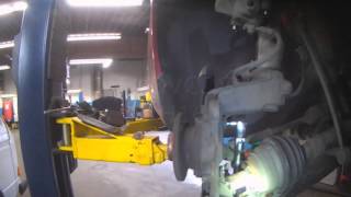 VW A5 Front wheel bearing removal [upl. by Perce]