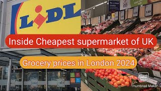 Weekly Grocery shopping london  Cheapest supermarket of UK  Grocery prices in London [upl. by Carma613]