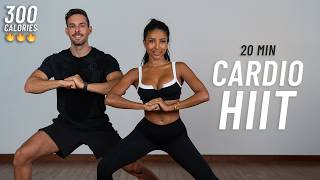 20 MIN CARDIO HIIT WORKOUT  ALL STANDING  Full Body No Equipment No Repeats [upl. by Anitsyrhk]