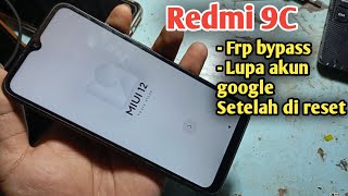 Redmi 9c Frp Bypass Lupa Akun Google [upl. by Aneeled340]