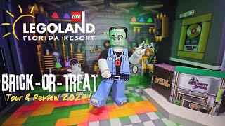 Legoland Florida Resort BrickOrTreat Tour amp Review 2024 [upl. by Ahsel]