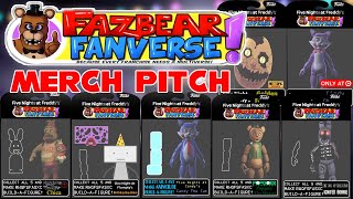 Fnaf Fazbear Fanverse Initiative Merch Pitch [upl. by Kwei]