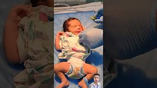 Suctioning procedure medical baby doctor nurse neet care dailyshorts [upl. by Alenairam]