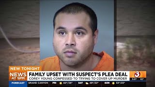 Family upset with suspects plea deal in Phoenix homicide case [upl. by Ahsikan]