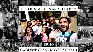 Life of a KCL Dental Student  EP10 GOODBYE GREAT DOVER STREET [upl. by Nallek]